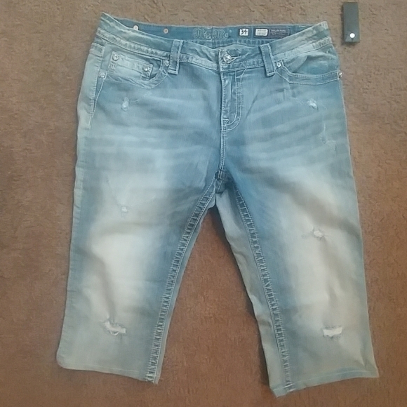 Miss me 34 capri jeans - Picture 2 of 5